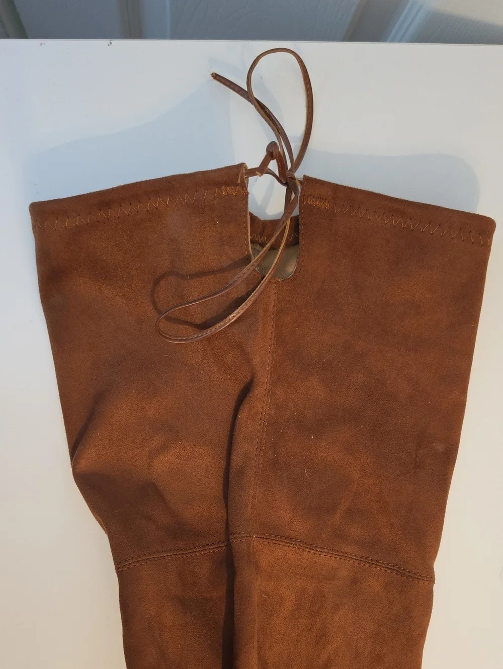 Fashion to Figure Chestnut Thigh High Boots 9W